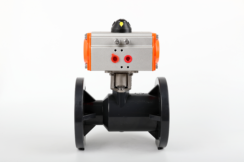 金波乡气动法兰一体球阀